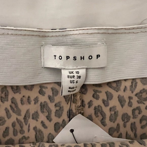Topshop Petite Bengaline Mini Skirt - Picture 4 of 8